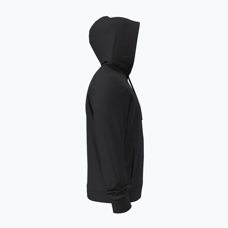 Men's sweatshirt Under Armour Flex Fleece Hoodie ultimate black/white 4