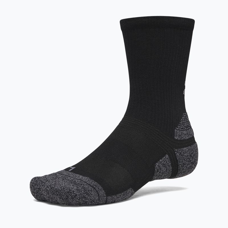Socks Under Armour Perf Tech Pro 3 Pack Crew ultimate black/ultimate black/castlerock 2