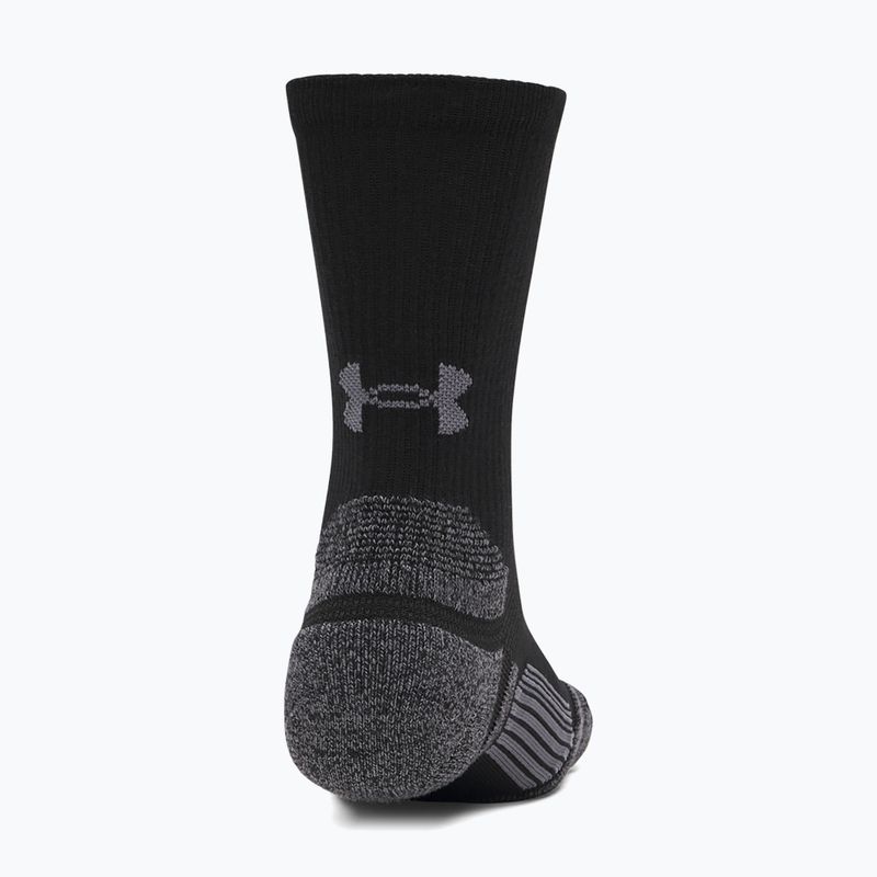 Socks Under Armour Perf Tech Pro 3 Pack Crew ultimate black/ultimate black/castlerock 3