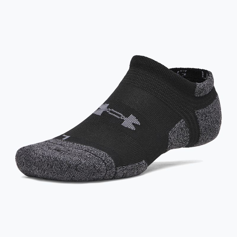 Socks Under Armour Perf Tech Pro 3 Pack ultimate black/ultimate black/castlerock 2