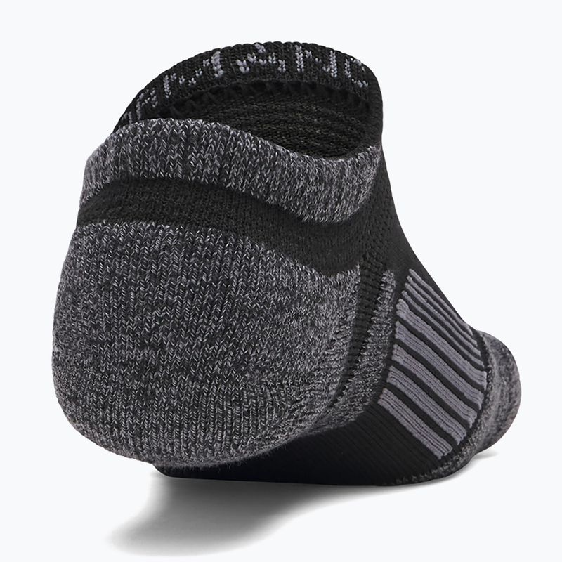 Socks Under Armour Perf Tech Pro 3 Pack ultimate black/ultimate black/castlerock 3
