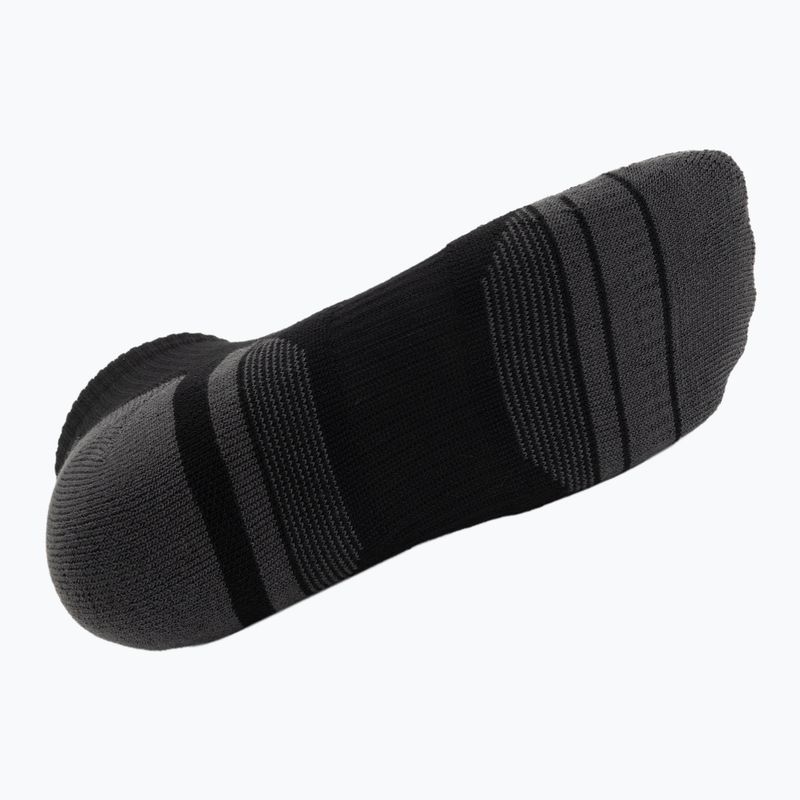 Socks Under Armour Perf Tech Qtr 3 pack ultimate black/ultimate black/jet gray 4