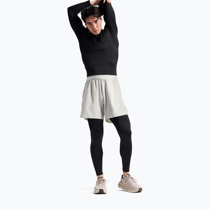 Men's training longsleeve Under Armour Coldgear Elite Comp Mock ultimate black/ultimate black/reflective 2
