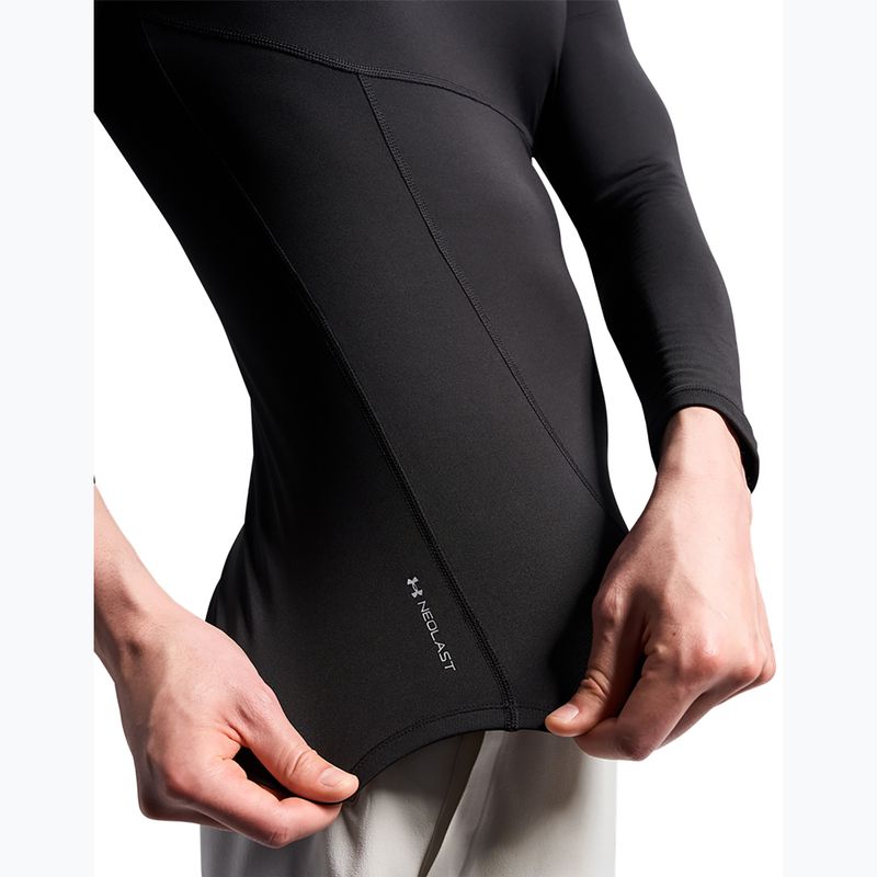 Men's training longsleeve Under Armour Coldgear Elite Comp Mock ultimate black/ultimate black/reflective 7