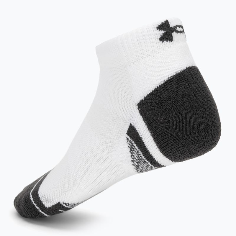 Socks Under Armour Perf Tech Low 3 pack white/white/jet gray 2