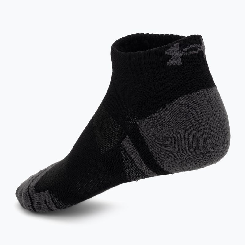 Socks Under Armour Perf Tech Low 3 pack ultimate black/ultimate black/jet gray 2