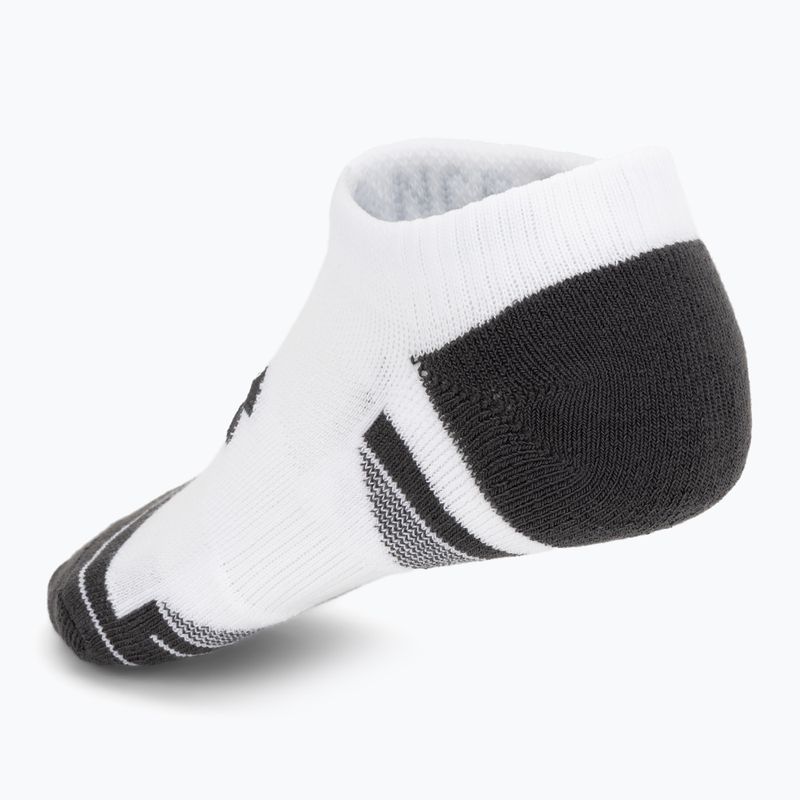 Socks Under Armour Perf Tech NS 3 pack mod gray/white/jet gray 5