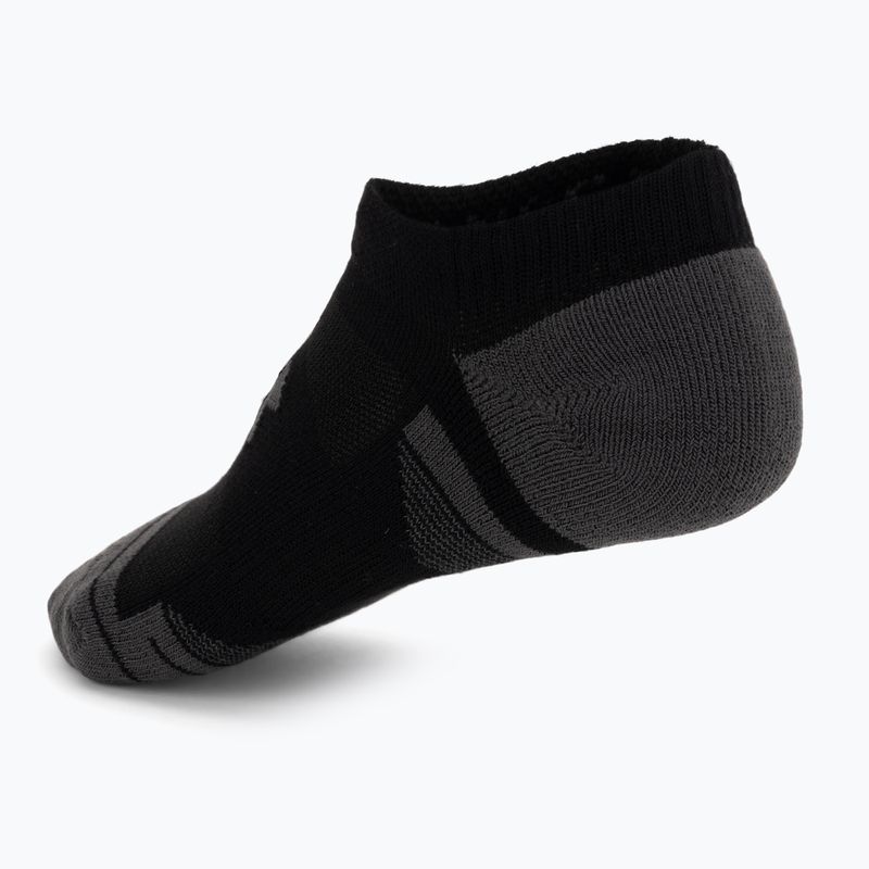 Socks Under Armour Perf Tech NS 3 pack ultimate black/ultimate black/jet gray 2