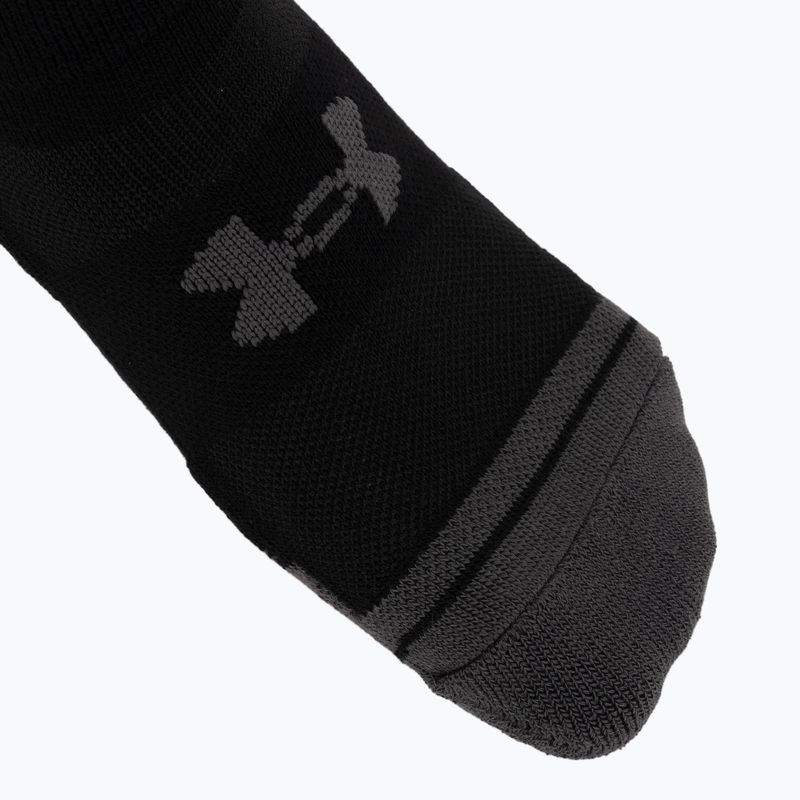 Socks Under Armour Perf Tech NS 3 pack ultimate black/ultimate black/jet gray 3