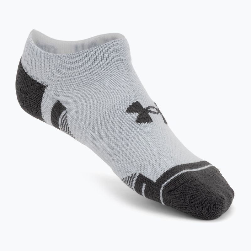 Socks Under Armour Perf Tech NS 6 pack mod gray/mod gray/jet gray 3