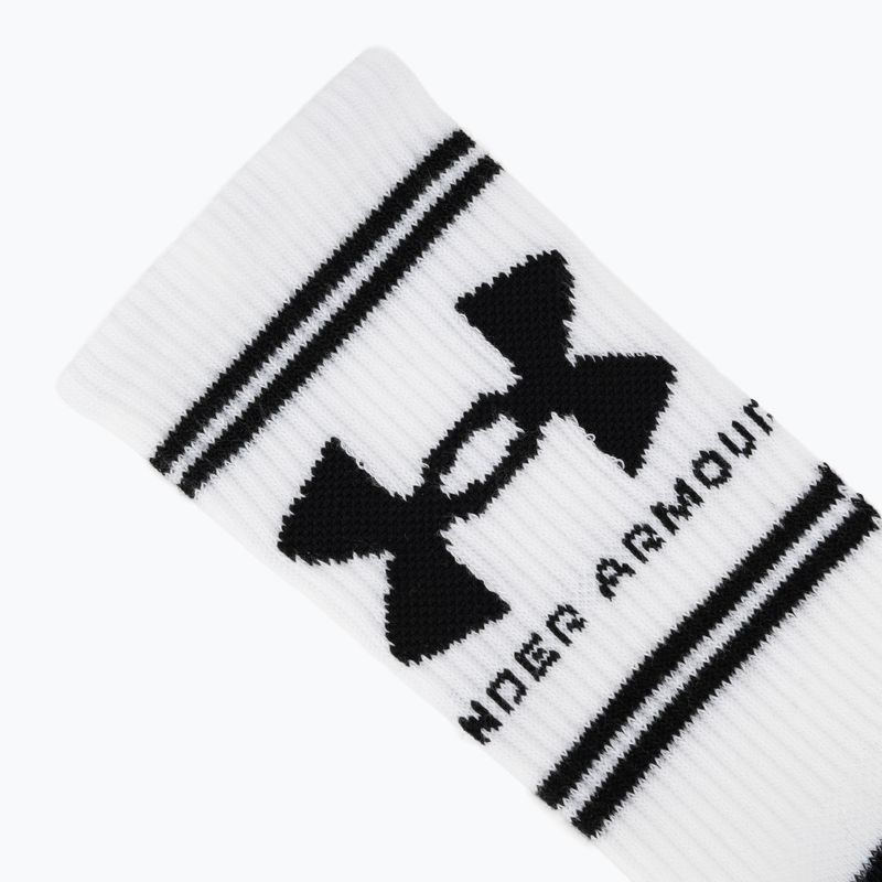 Socks Under Armour Perf Tech Nov Crew 3 pack white/white/ultimate black 3