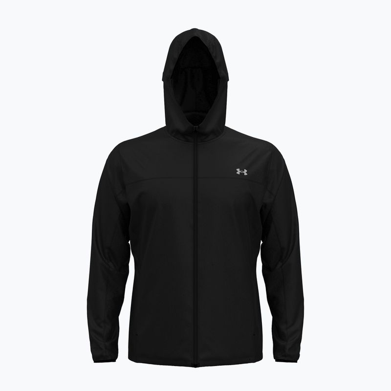 Men's running jacket Under Armour Velociti Storm Jacket black/reflective