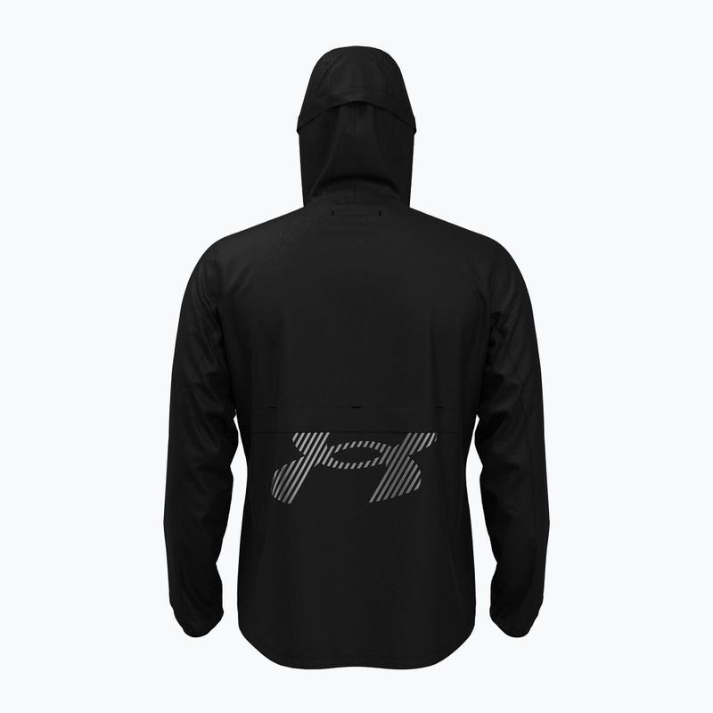 Men's running jacket Under Armour Velociti Storm Jacket black/reflective 2