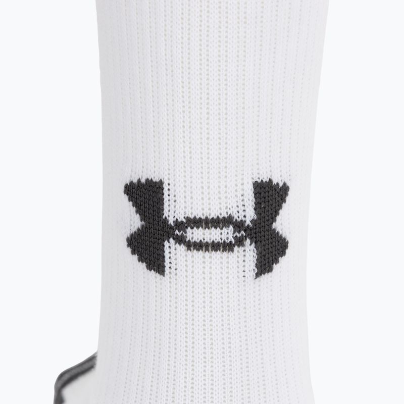 Socks Under Armour Perf Tech Crew 3 pack mod gray/white/jet gray 6