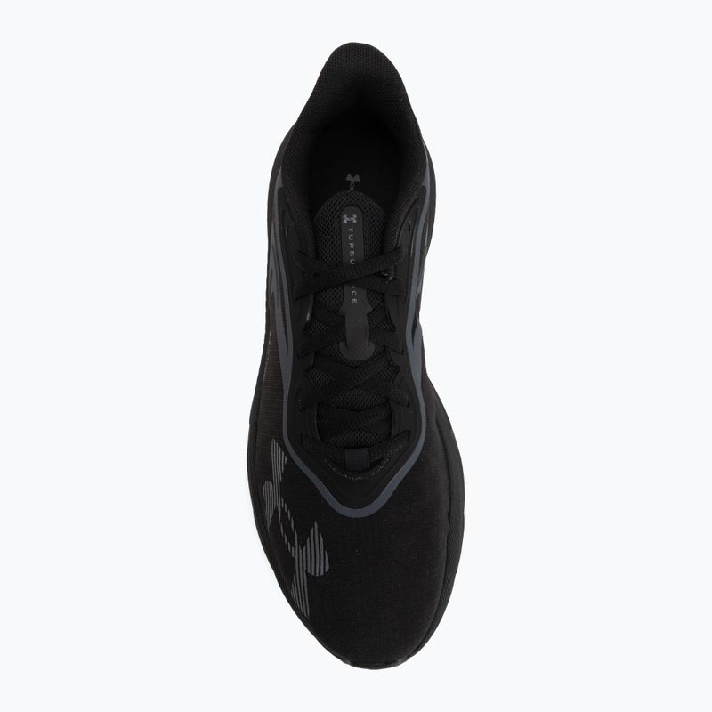 Men's running shoes Under Armour Turbulence 3 Storm black/castlerock/metallic gun metal 5