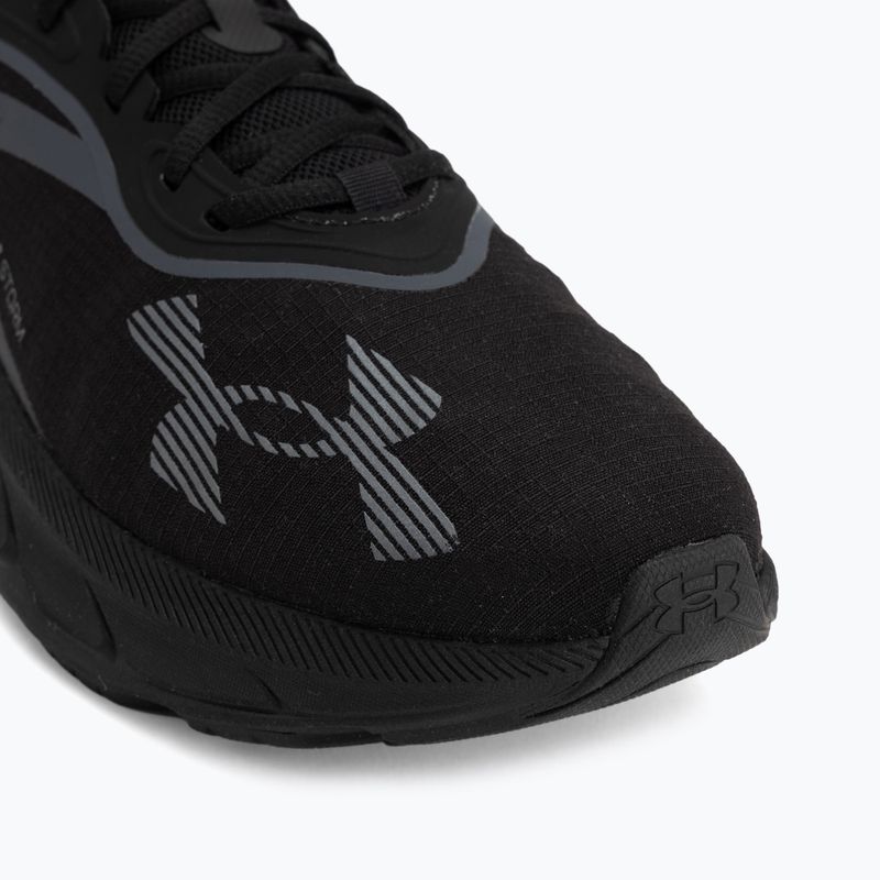 Men's running shoes Under Armour Turbulence 3 Storm black/castlerock/metallic gun metal 7