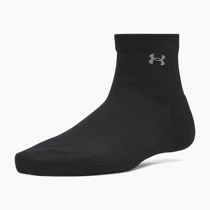 Women's socks Under Armour Vanish 3 Pack ultimate black/ultimate black/castlerock 2