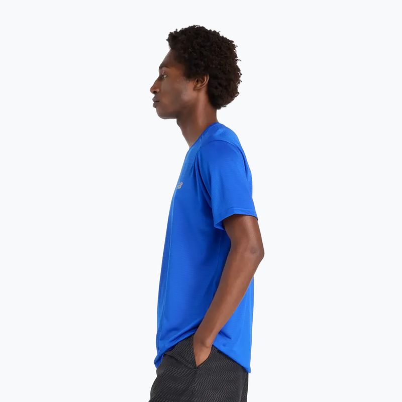 Men's T-shirt New Balance Run blue 3