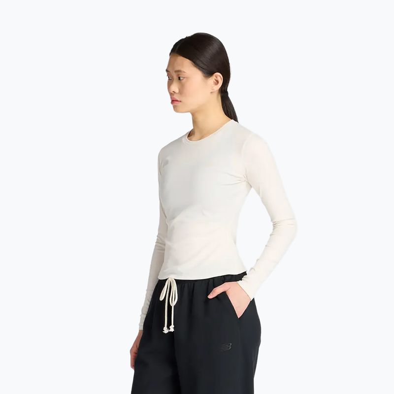Women's longsleeve New Balance Micro-Rib white 3