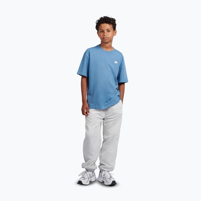 Children's T-shirt New Balance Jersey Small Logo Tee shoreline blue 2