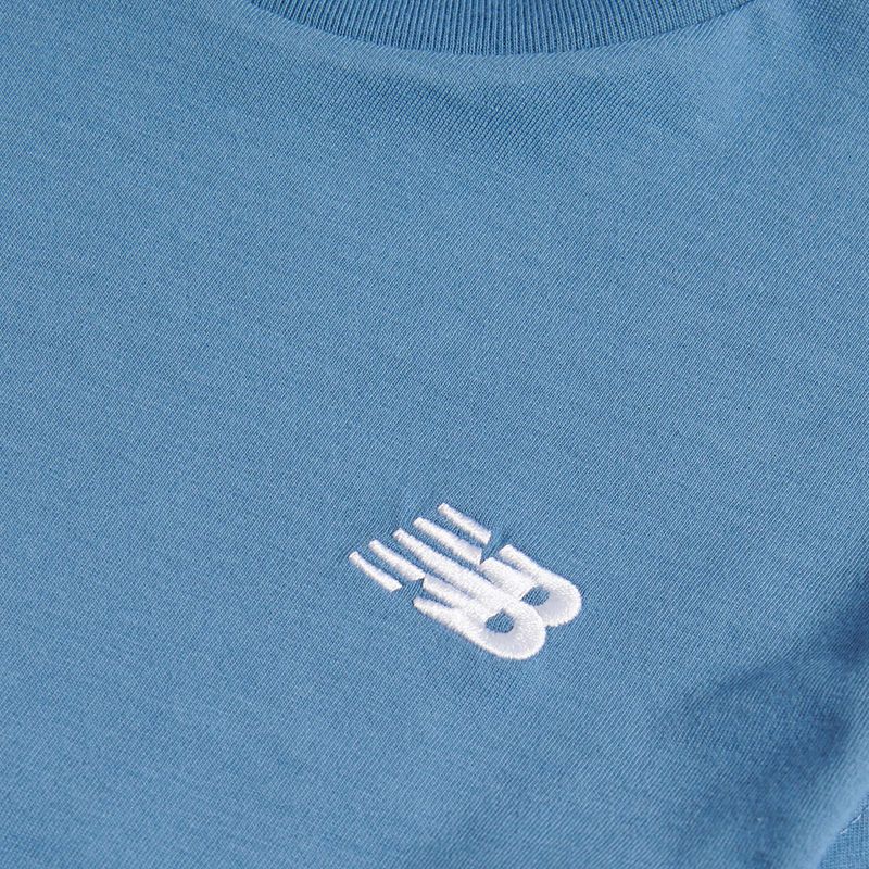 Children's T-shirt New Balance Jersey Small Logo Tee shoreline blue 8