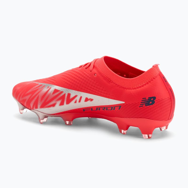 Football boots New Balance Furon Pro V8 FG red 3