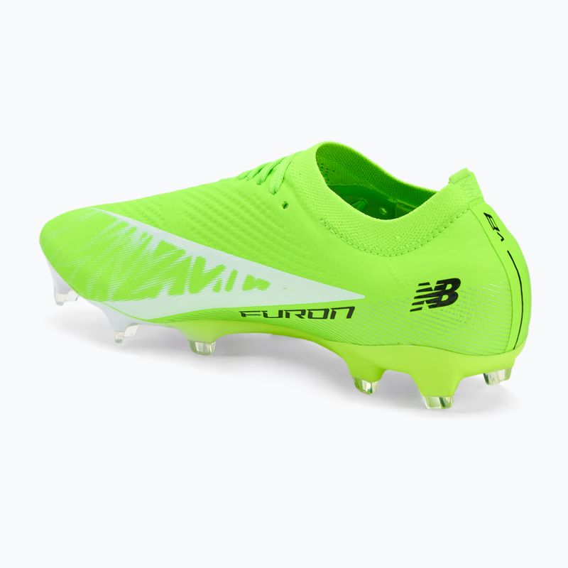 Football boots New Balance Furon Pro V8 FG green 3