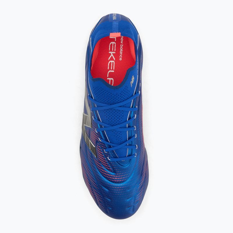 Football boots New Balance Tekela Elite Low V5 FG blue 5