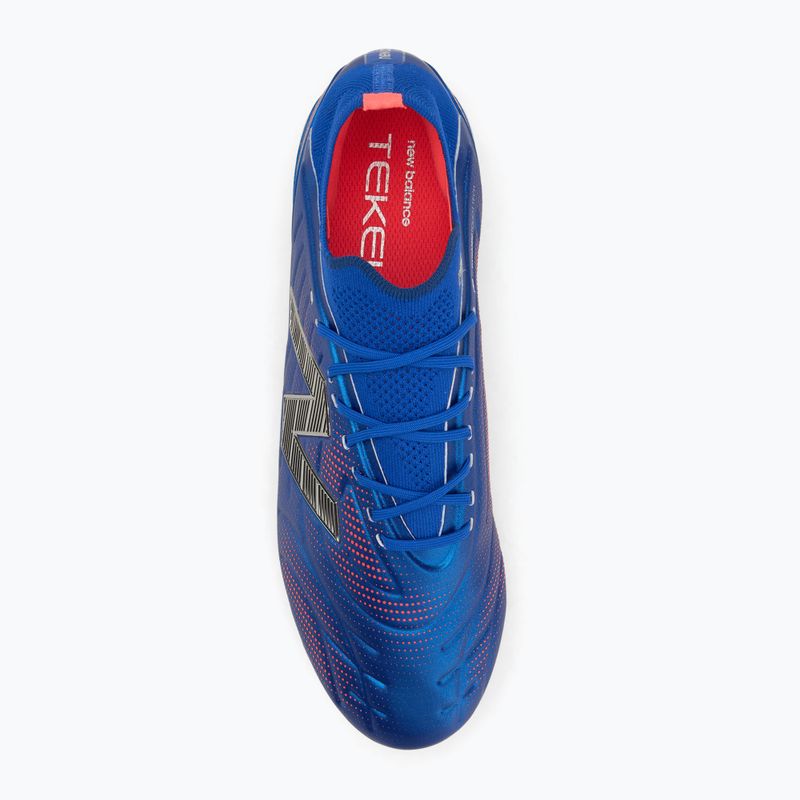 Football boots New Balance Tekela Elite Low V5 SG blue 5