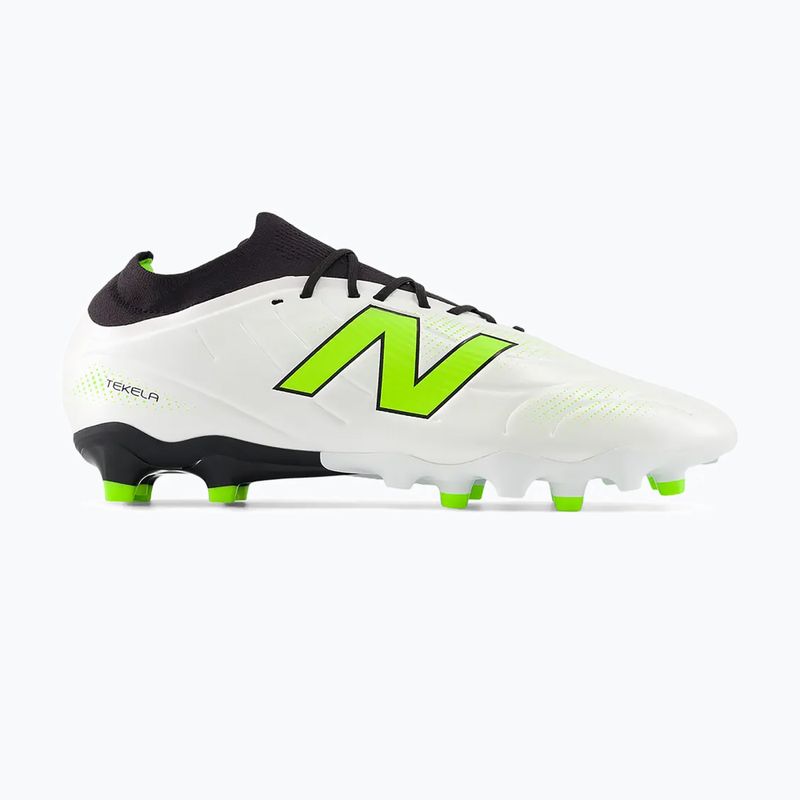 Football boots New Balance Tekela Team Low V5 FG white 9