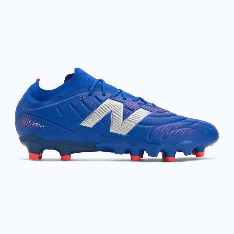 Football boots New Balance Tekela Team Low V5 FG blue 2