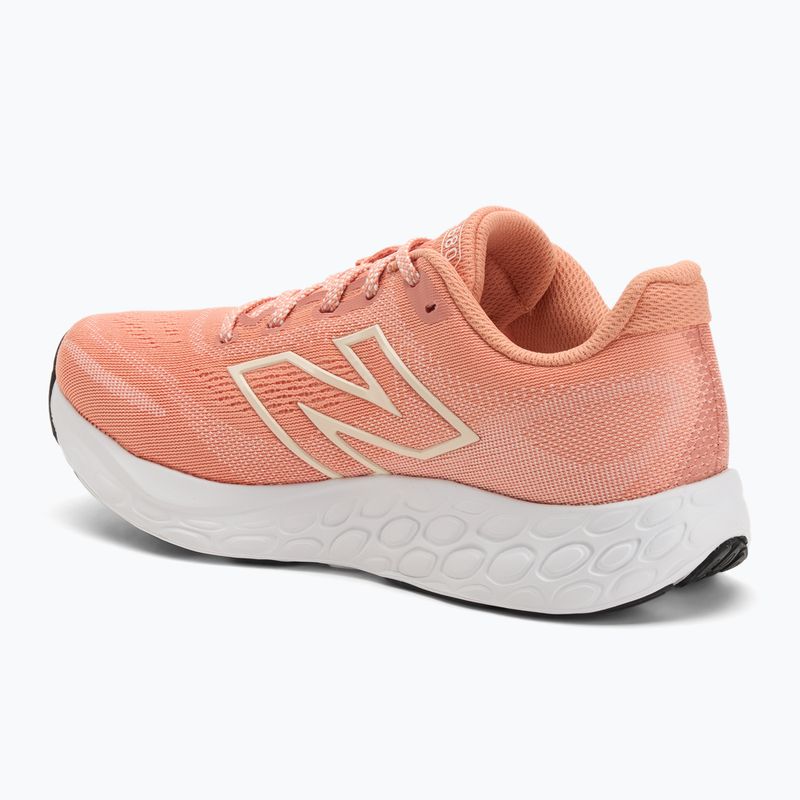 Women's running shoes New Balance Fresh Foam 680 v8 peach nectar 3