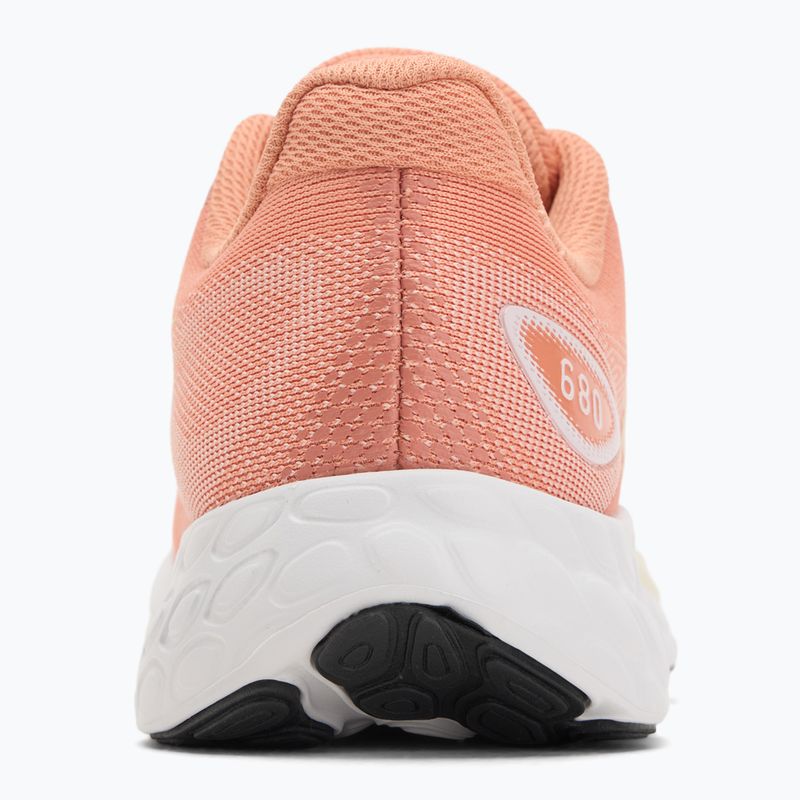 Women's running shoes New Balance Fresh Foam 680 v8 peach nectar 6