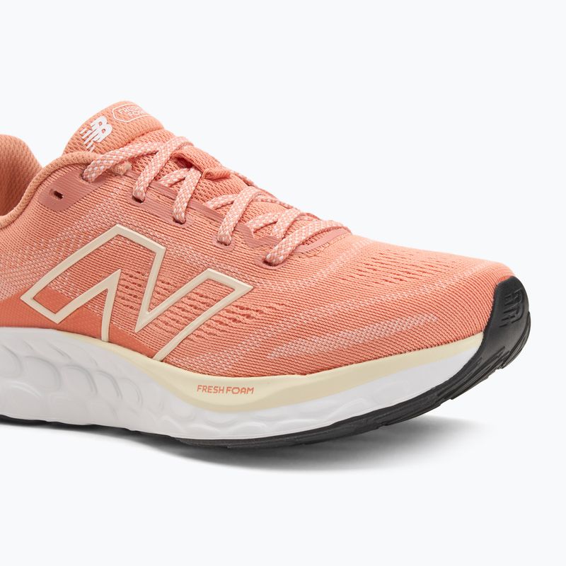 Women's running shoes New Balance Fresh Foam 680 v8 peach nectar 7