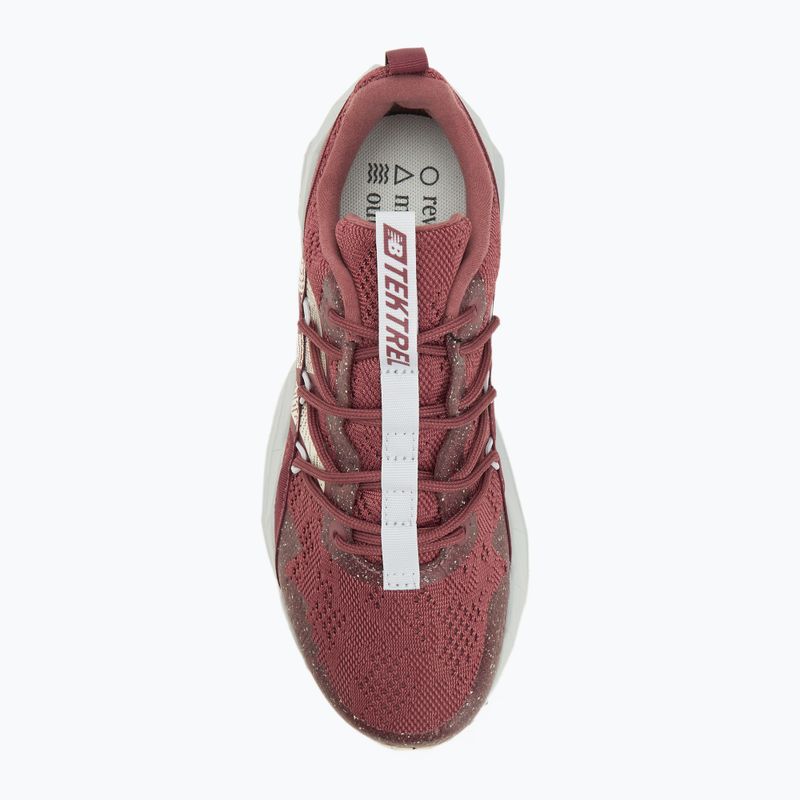 Women's running shoes New Balance Dynasoft Tektrel V1 washed burgundy 5