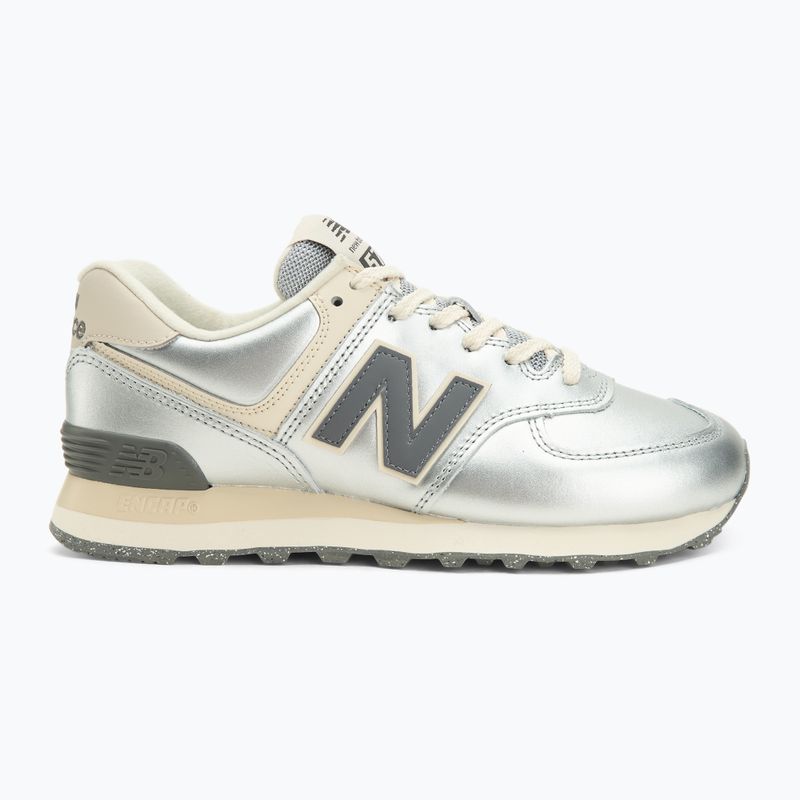 Women's shoes New Balance Classic 574's V2 grey 2