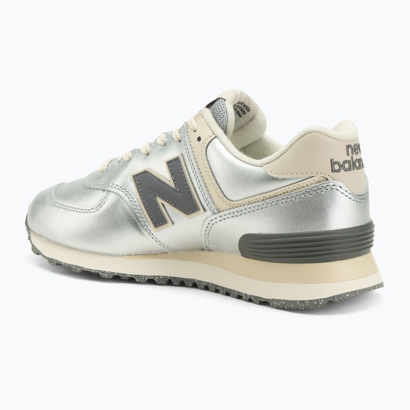 Women's shoes New Balance Classic 574's V2 grey 3