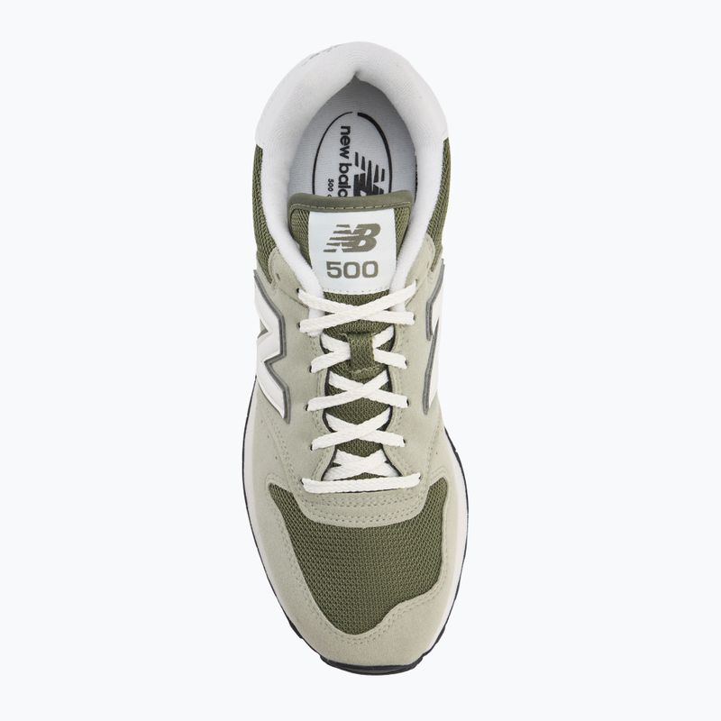 Shoes New Balance Classic 500's V2 dark olivine 5