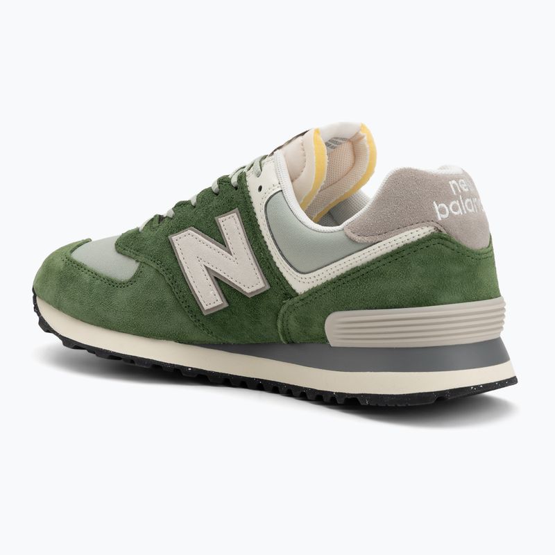 Shoes New Balance 574's V2 dark alpine green 3