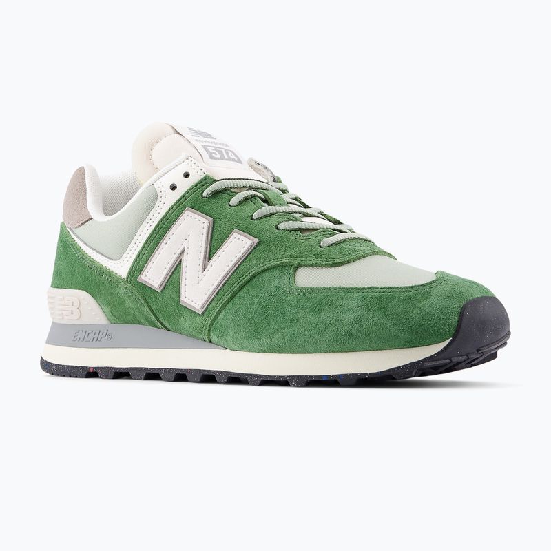 New Balance 574's V2 trainers Dark Alpine Green