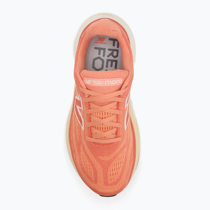Women's running shoes New Balance Fresh Foam More V6 peach nectar 5
