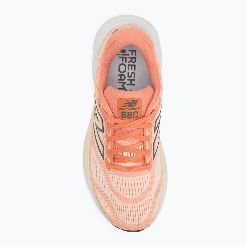 Women's running shoes New Balance Fresh Foam 880 v15 peach nectar 5