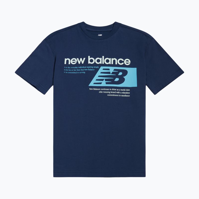 Children's T-shirt New Balance Authentic Brand Players Graphic Tee nb navy 7