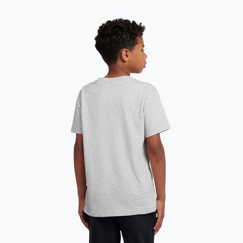 Children's T-shirt New Balance Jersey Stacked Logo Tee athletic grey heather 3