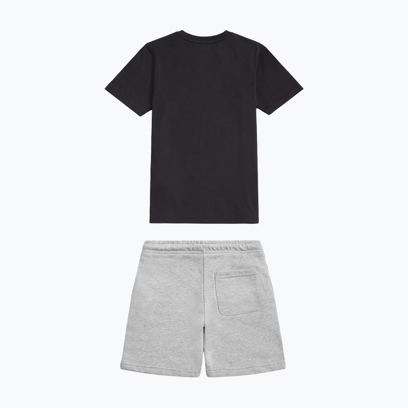 Children's set New Balance Stacked Logo Tee & FT Short nb caviar 9