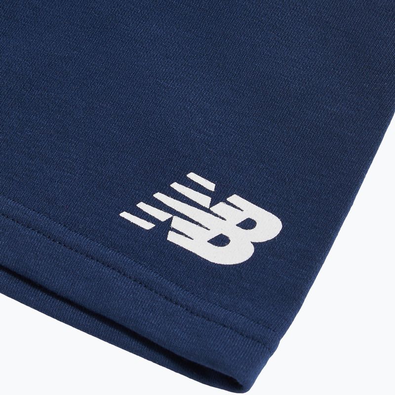 Children's set New Balance Stacked Logo Tee & FT Short nb bright white 12