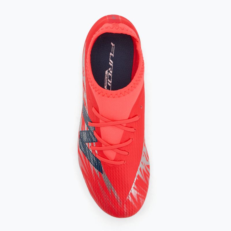 Children's football boots New Balance Furon Team V8 Jr FG red 5