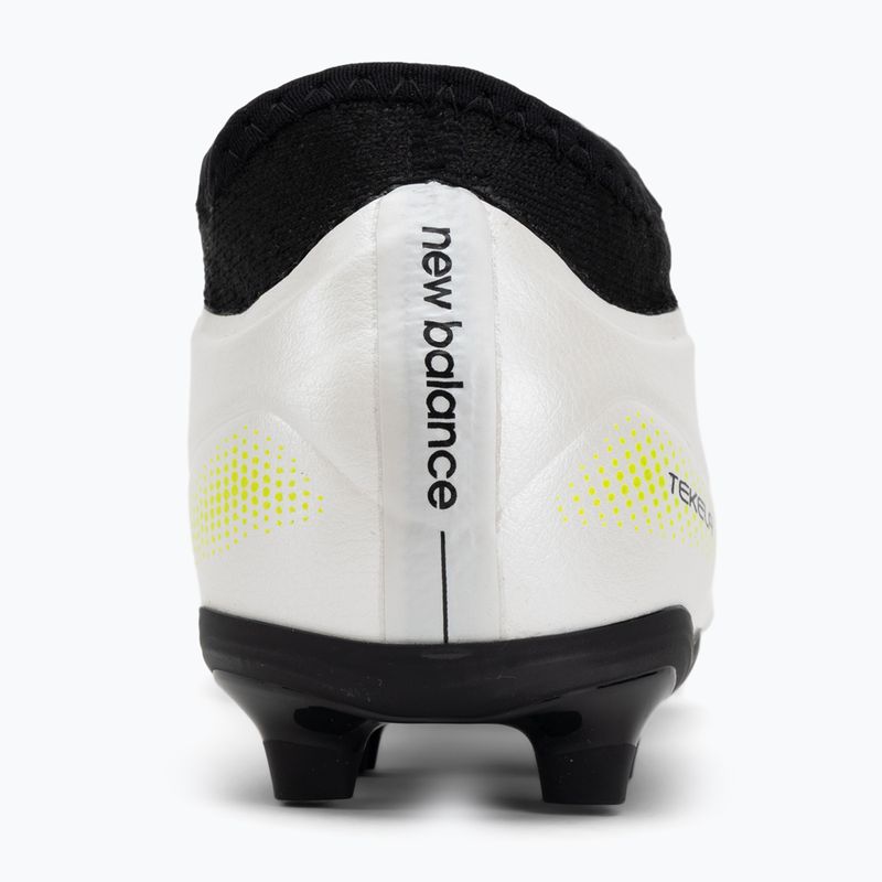 Children's football boots New Balance Tekela Team Low JR FG white 6