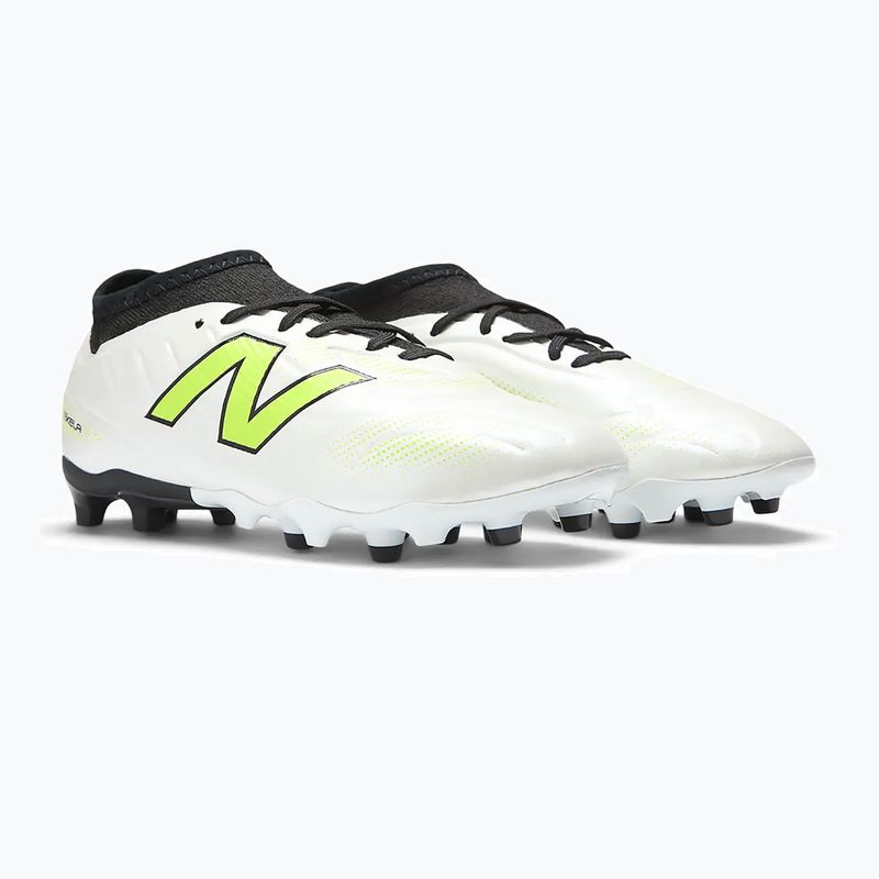 Children's football boots New Balance Tekela Team Low JR FG white 3