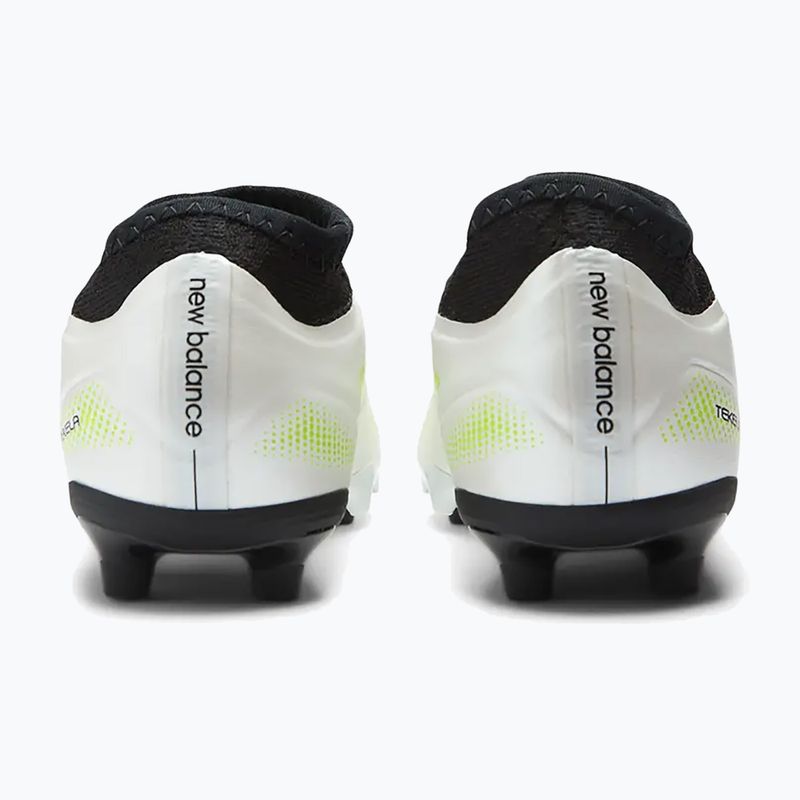 Children's football boots New Balance Tekela Team Low JR FG white 4